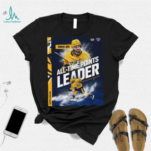 Roman Josi All time Points Leader Shirt