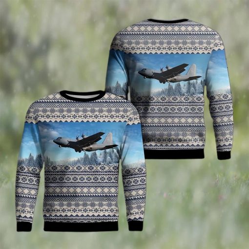 Royal Canadian Air Force Lockheed CC 130H Hercules Ugly Christmas Sweater