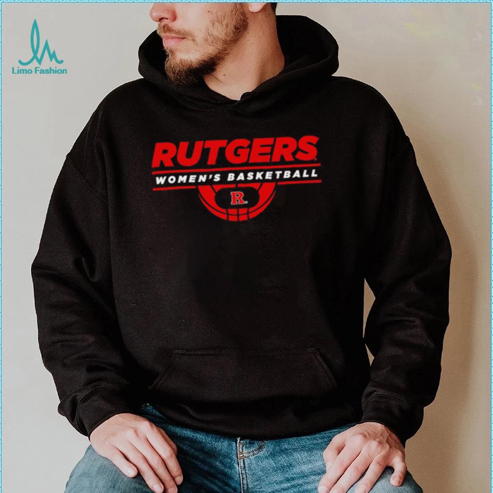 Rutgers Scarlet Knights Women’s Basketball half court logo shirt Rutgers Scarlet Knights Women’s Basketball half court logo shirt