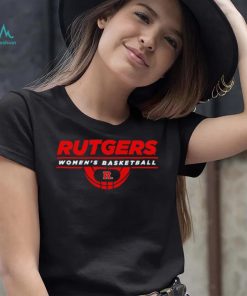 Rutgers Scarlet Knights Women’s Basketball half court logo shirt