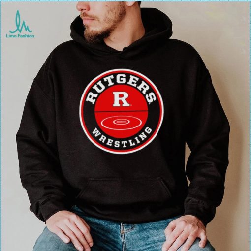 Rutgers Scarlet Knights Wrestling underhook logo 2022 shirt0