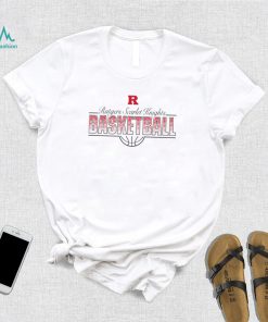 Rutgers Scarlet Knights basketball skyhook logo 2022 shirt0