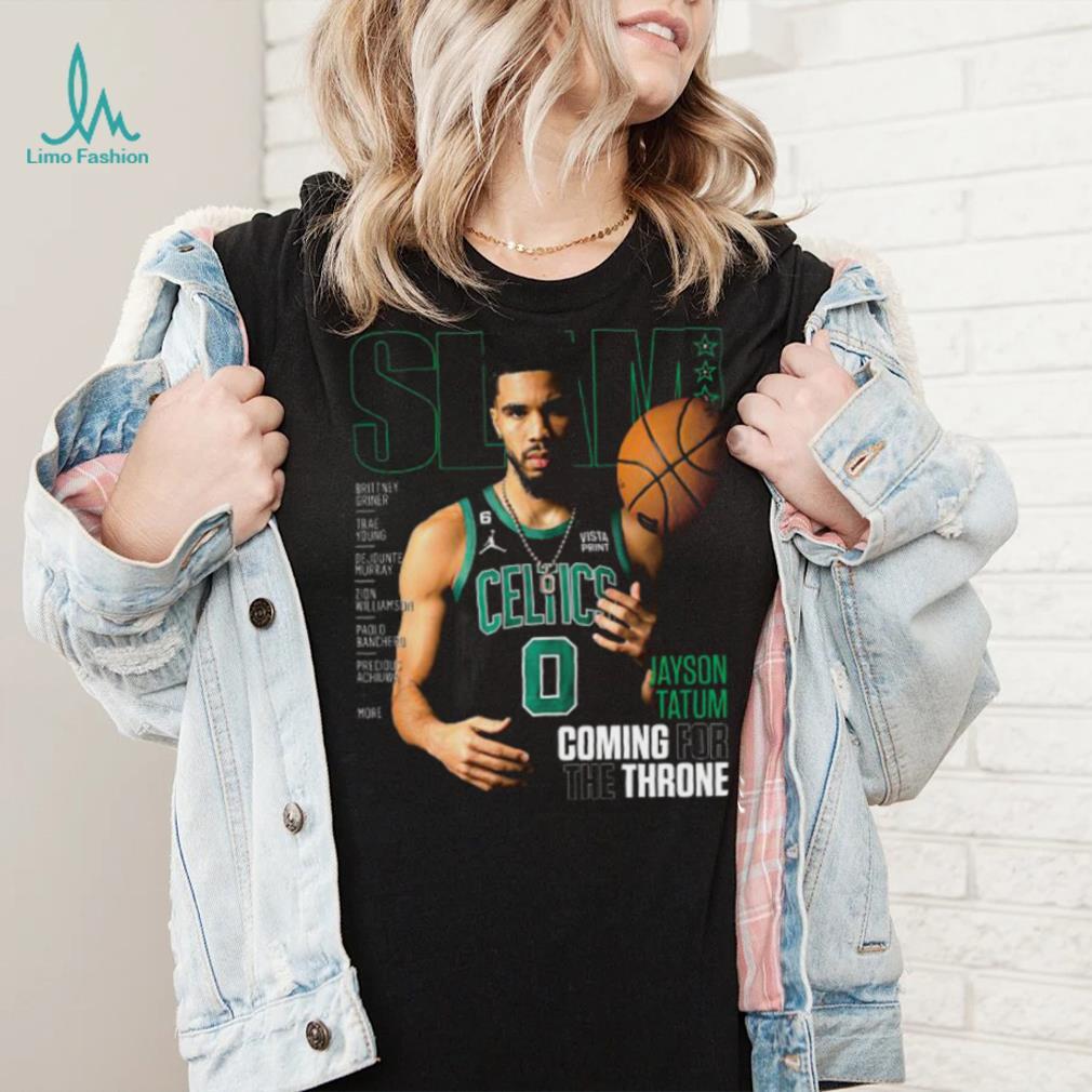 SLAM Boston Celtics Jayson Tatum Coming For The Throne shirt SLAM Boston Celtics Jayson Tatum Coming For The Throne shirt