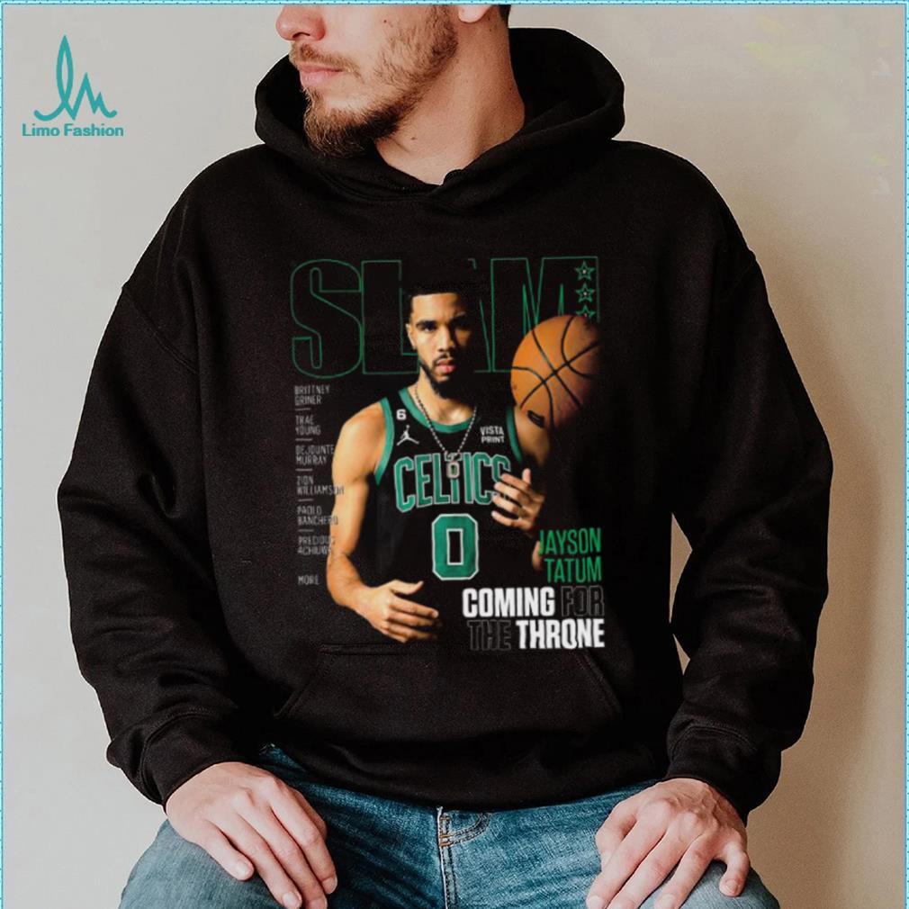 SLAM Boston Celtics Jayson Tatum Coming For The Throne shirt SLAM Boston Celtics Jayson Tatum Coming For The Throne shirt