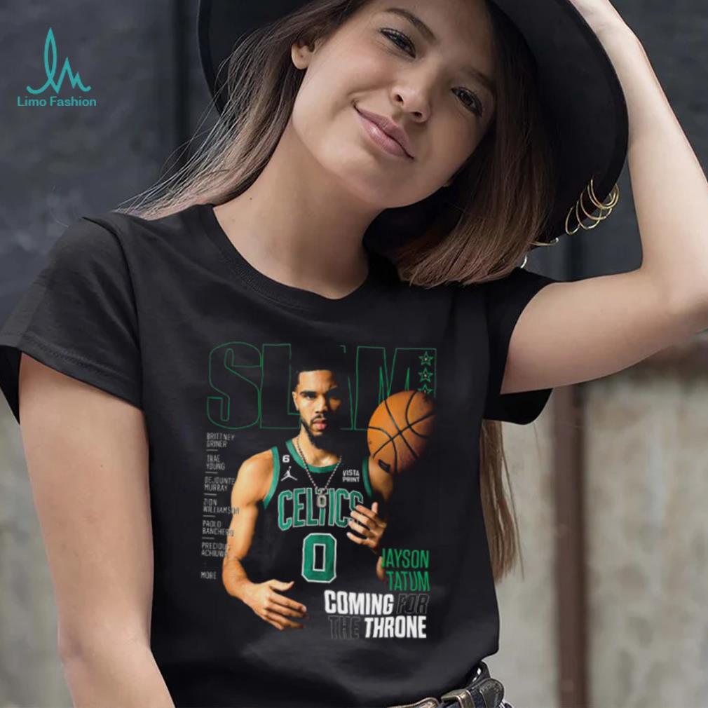 SLAM Boston Celtics Jayson Tatum Coming For The Throne shirt SLAM Boston Celtics Jayson Tatum Coming For The Throne shirt