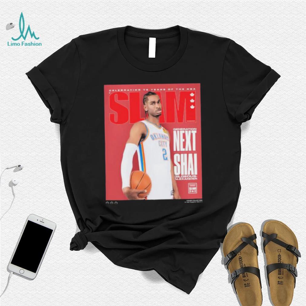 SLAM Shai Gilgeous Alexander Shirt SLAM Shai Gilgeous Alexander Shirt