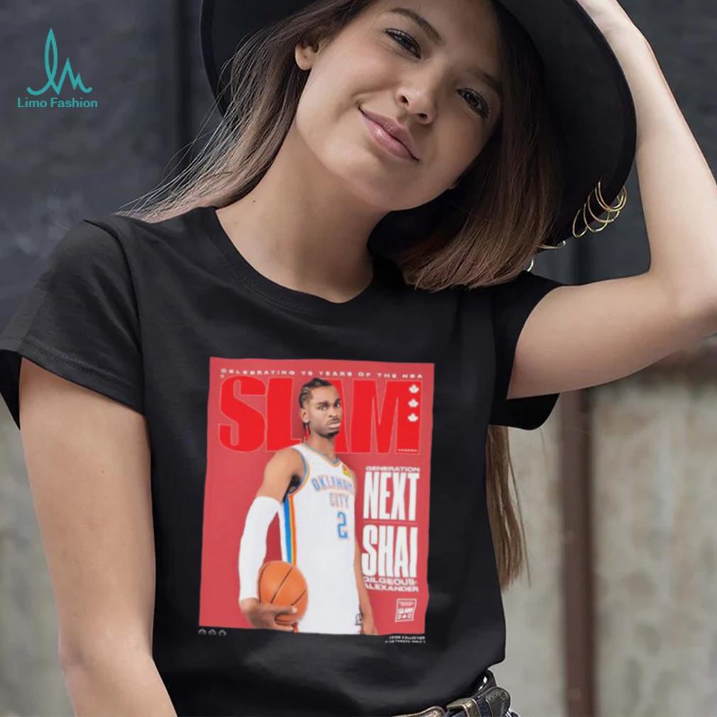 SLAM Shai Gilgeous Alexander Shirt SLAM Shai Gilgeous Alexander Shirt