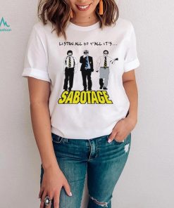 Sabotage Hot Sauce Committee Beastie Boys Shirt