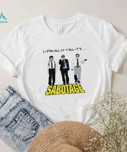 Sabotage Hot Sauce Committee Beastie Boys Shirt