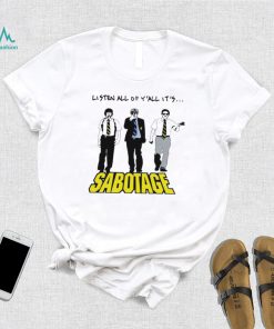 Sabotage Hot Sauce Committee Beastie Boys Shirt