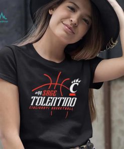 Sage Tolentino In The Paint Cincinnati Bearcats Shirt