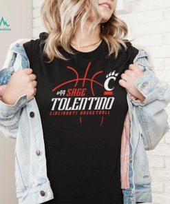 Sage Tolentino In The Paint Cincinnati Bearcats Shirt