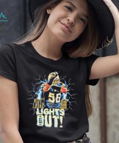 San Diego’s Favorite Electrician Lights Out shirt