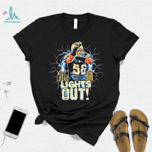 San Diego’s Favorite Electrician Lights Out shirt