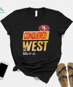 San Francisco 49ers 2022 NFC West Division Champions Locker Room Trophy Collection T Shirt