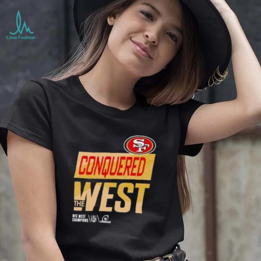 San Francisco 49ers 2022 NFC West Division Champions Locker Room Trophy Collection T Shirt