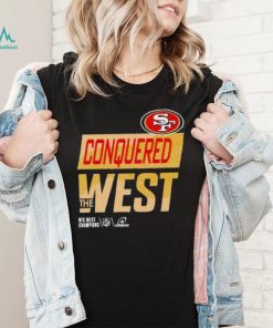 San Francisco 49ers 2022 NFC West Division Champions Locker Room Trophy Collection T Shirt
