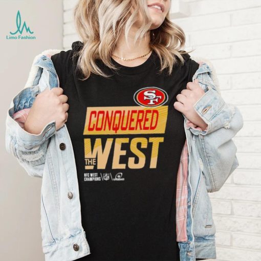 San Francisco 49ers 2022 NFC West Division Champions Locker Room Trophy Collection T Shirt