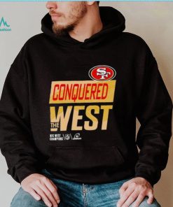 San Francisco 49ers 2022 NFC West Division Champions Locker Room Trophy Collection T Shirt