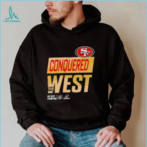 San Francisco 49ers 2022 NFC West Division Champions Locker Room Trophy Collection T Shirt