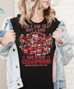 San Francisco 49ers Back to Back Champions Signature Shirt