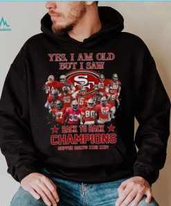 San Francisco 49ers Back to Back Champions Signature Shirt