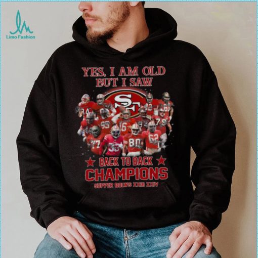 San Francisco 49ers Back to Back Champions Signature Shirt