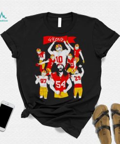 San Francisco 49ers players shutout defense shirt