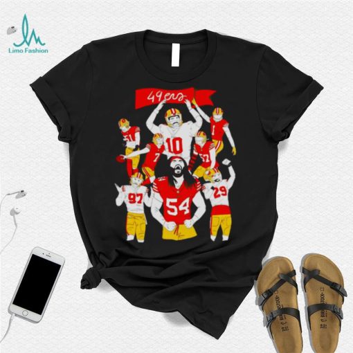 San Francisco 49ers players shutout defense shirt