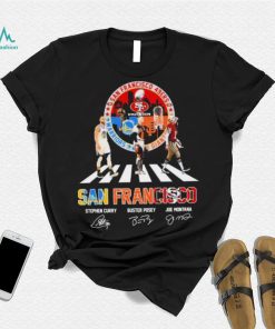 San Francisco Stephen Curry Buster Posey Joe Montana Shirt