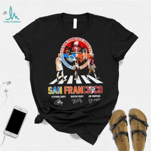 San Francisco Stephen Curry Buster Posey Joe Montana Shirt