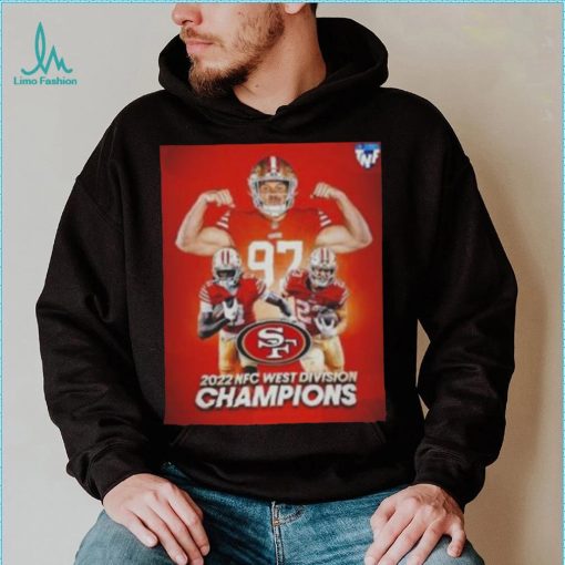 San francisco 49ers winner 2022 nfc west champions shirt