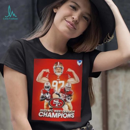San francisco 49ers winner 2022 nfc west champions shirt