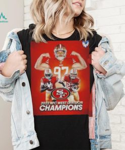 San francisco 49ers winner 2022 nfc west champions shirt