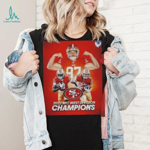 San francisco 49ers winner 2022 nfc west champions shirt