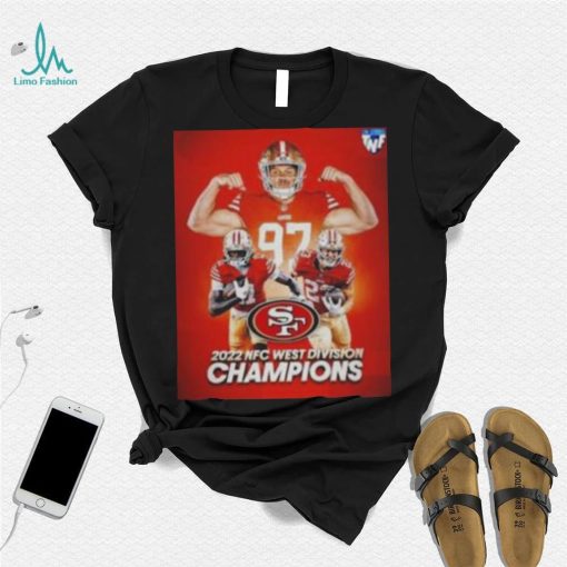 San francisco 49ers winner 2022 nfc west champions shirt