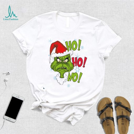 Santa Grinch Ho Ho Ho Merry Christmas Shirt0