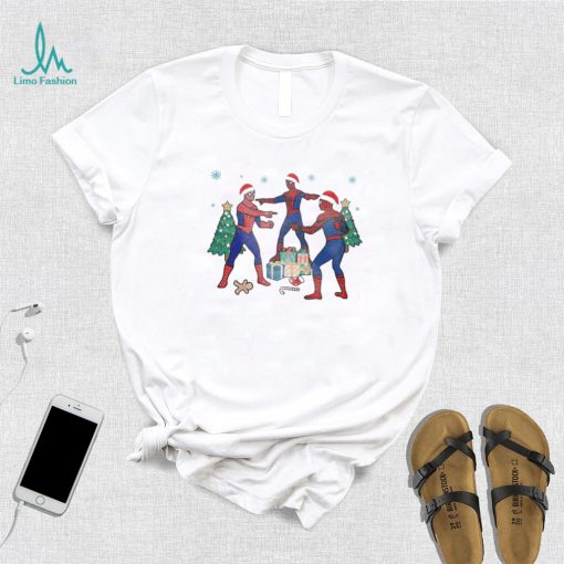Santa Spider Man Merry Christmas Shirt