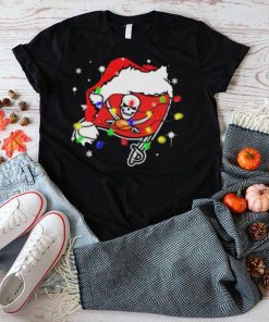 Santa Tampa Bay Buccaneers Logo Lights Christmas shirt