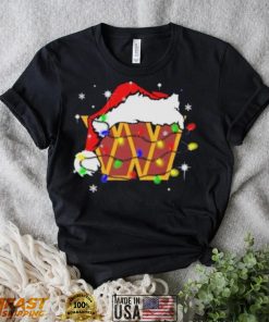 Santa Washington Commanders Logo Lights Christmas shirt