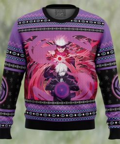 Satoru Gojo Jujutsu Kaisen Ugly Christmas Sweater