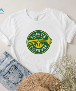 Seattle Sonics forever logo shirt