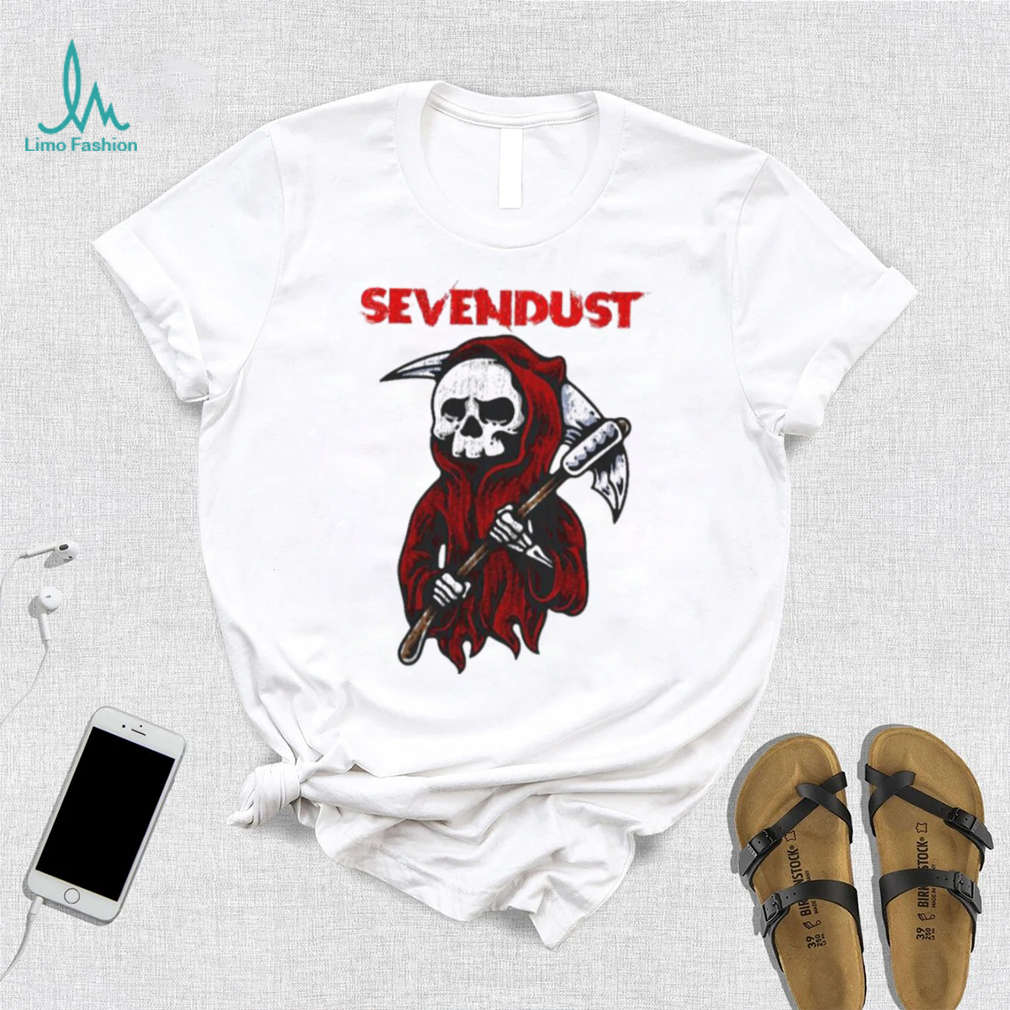 Sevendust Retro Grim Reaper Shirt Sevendust Retro Grim Reaper Shirt