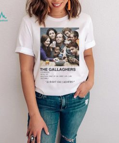 Shameless (Gallaghers) Family Minimalist Polaroid Shirt