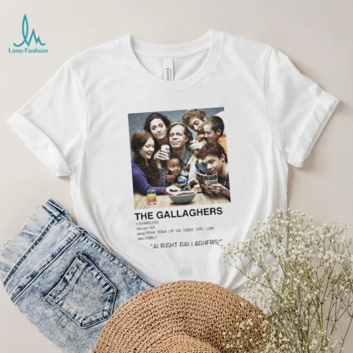 Shameless (Gallaghers) Family Minimalist Polaroid Shirt