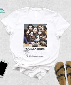 Shameless (Gallaghers) Family Minimalist Polaroid Shirt