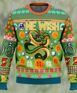 Shenron Dragon Ball Z Ugly Christmas Sweater