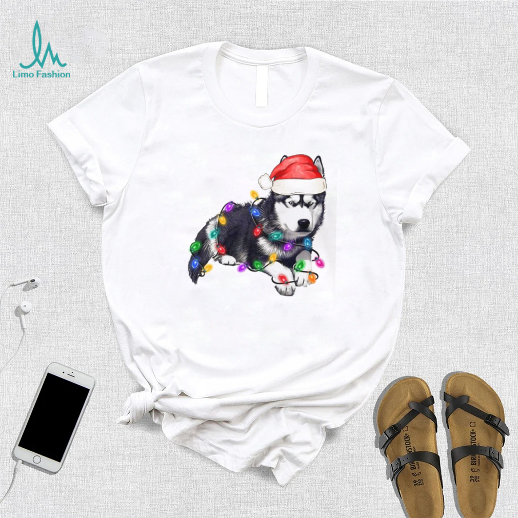 Siberian Husky Christmas Shirt, Dog Lovers, Holiday Lights Sweatshirt Siberian Husky Christmas Shirt, Dog Lovers, Holiday Lights Sweatshirt