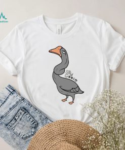 Silly Goose Cartoon Design Shirt