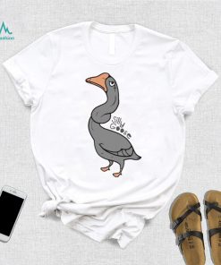 Silly Goose Cartoon Design Shirt